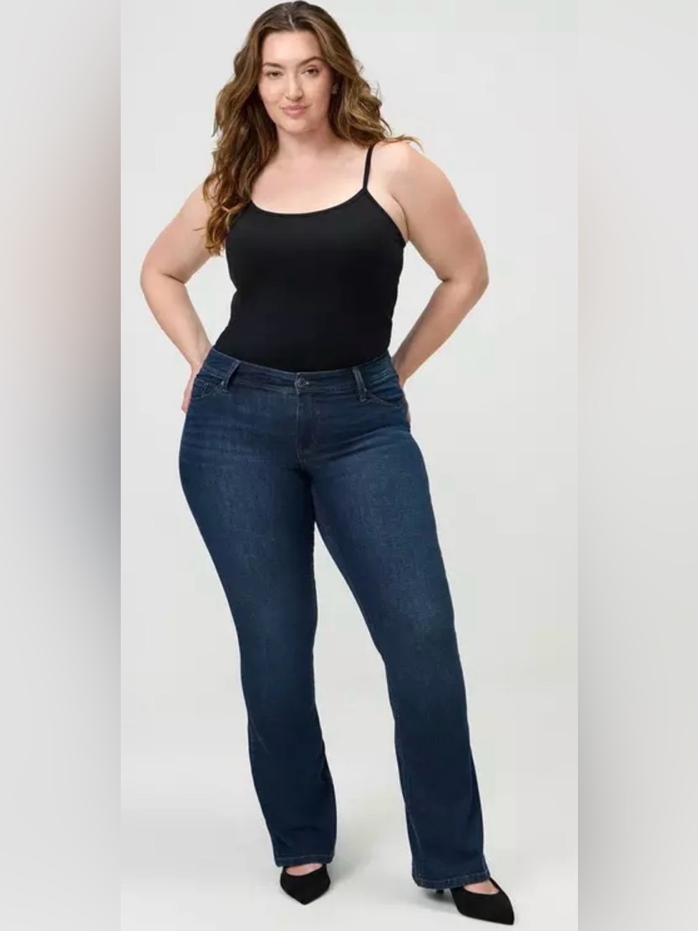 NWOT torrid 18 TALL Luxe Slim Boot Super Stretch Dark Wash Jeans